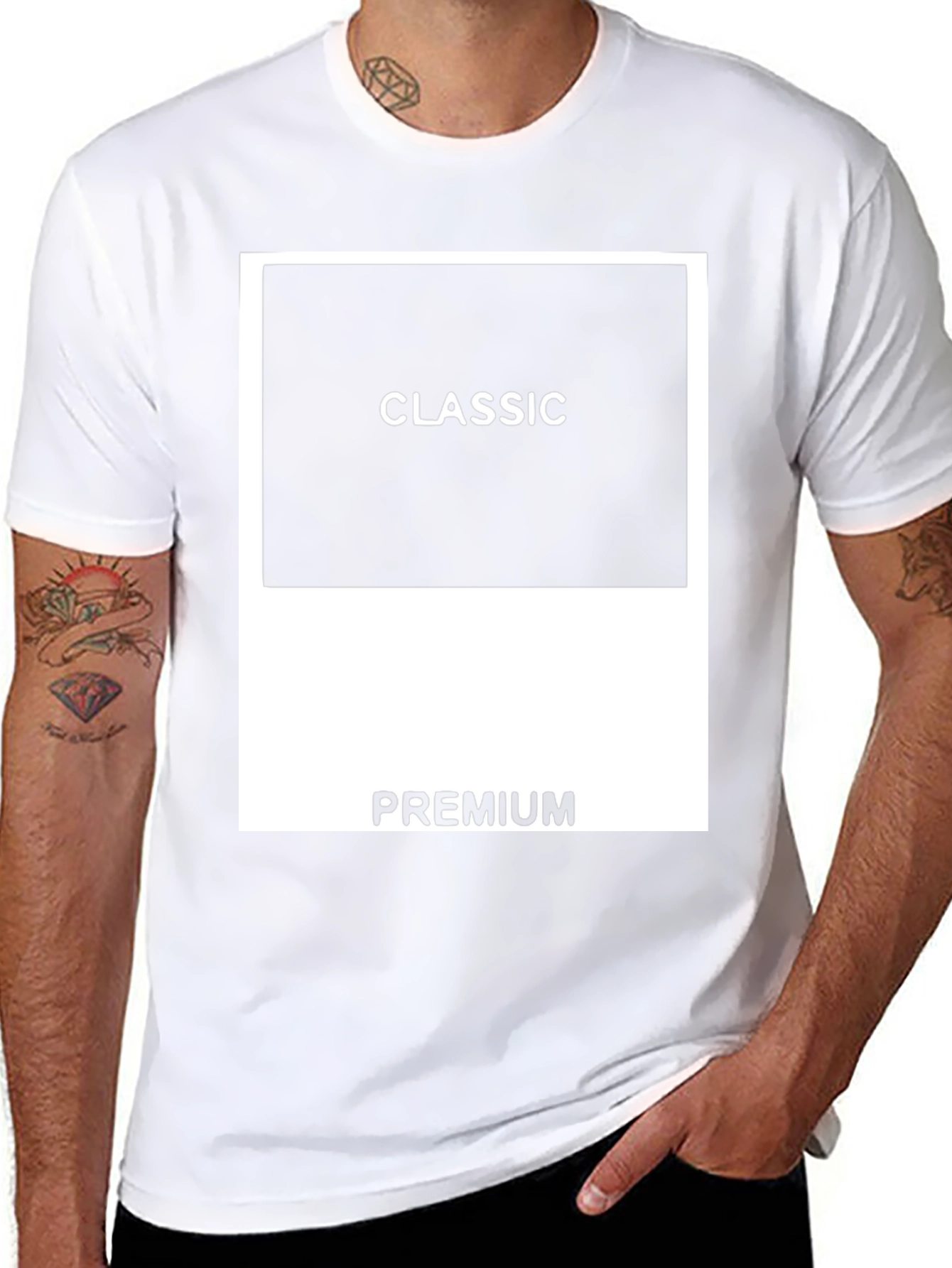 Classic Premium Black Graphic T-Shirt