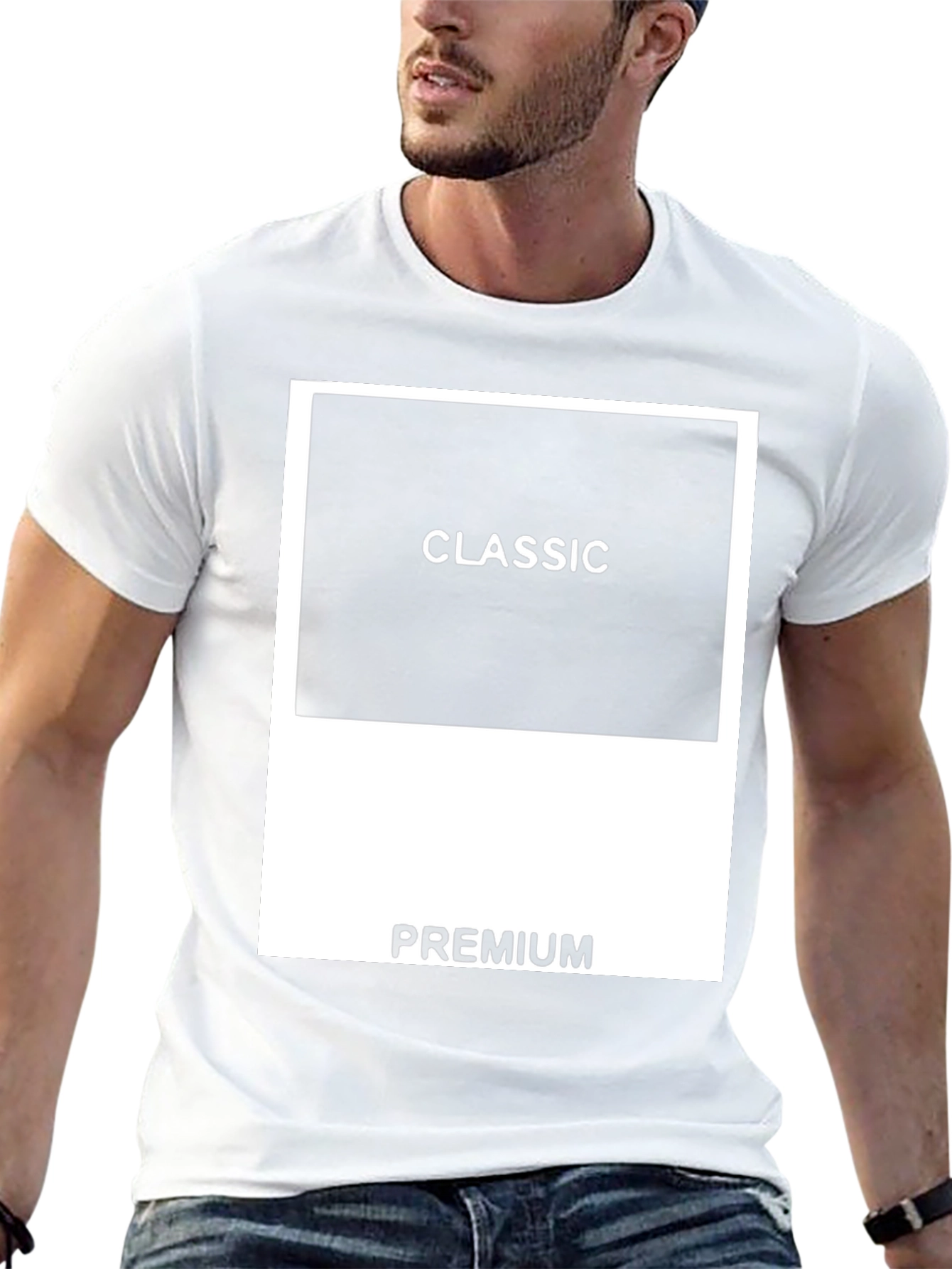 Classic Premium Black Graphic T-Shirt