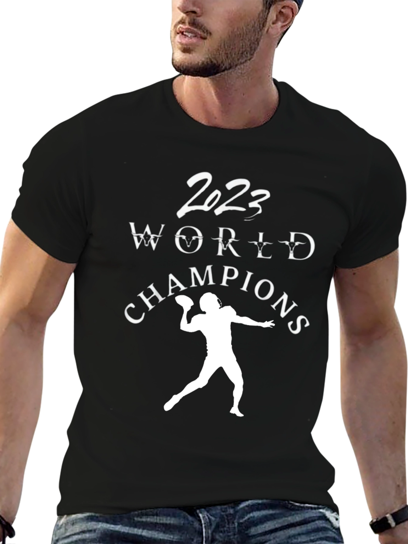 2023 World Champions Football Graphic T-Shirt
