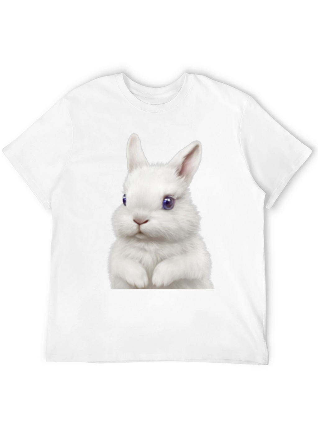 Bunny Graphic Black T-Shirt