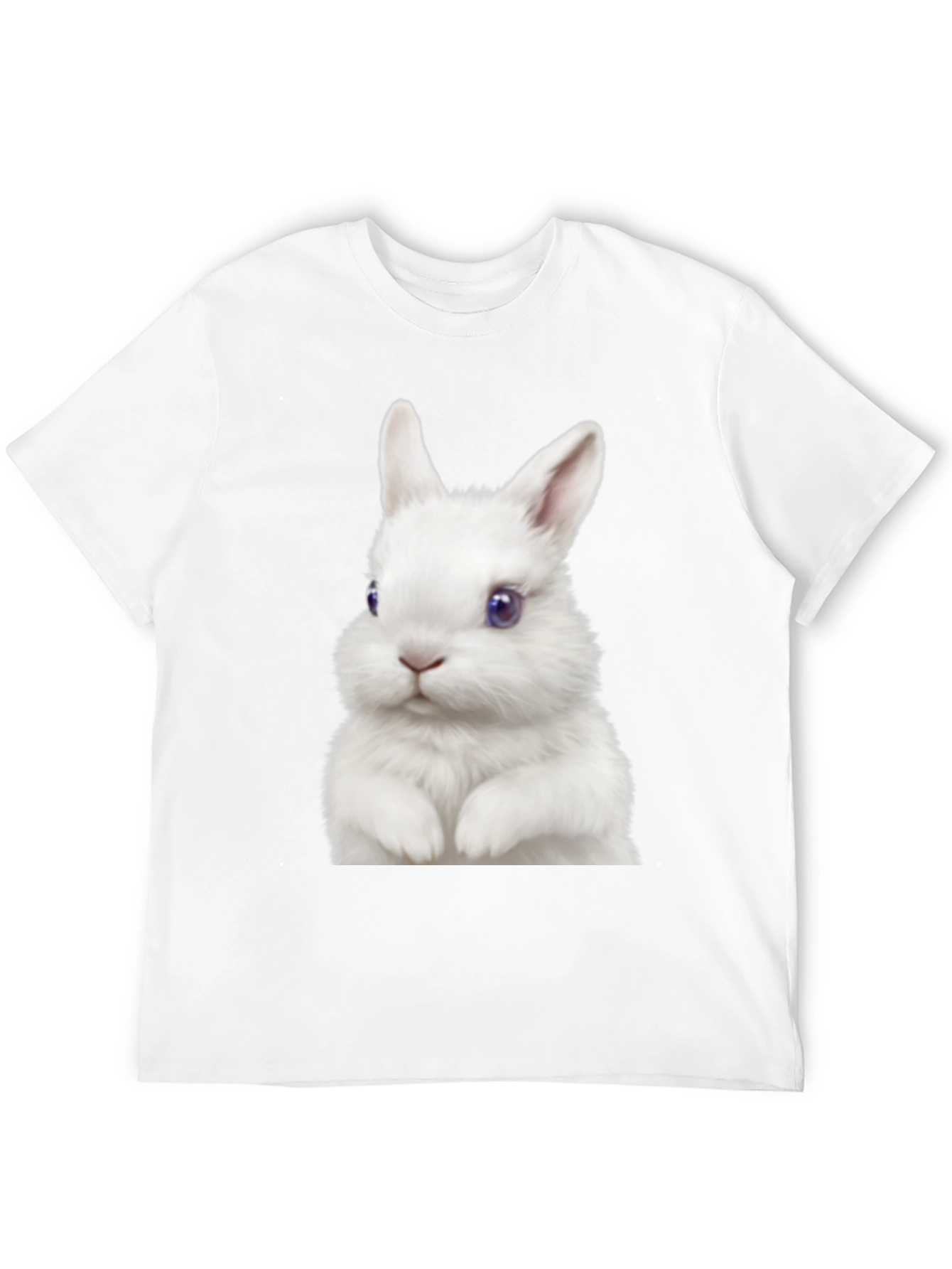 Bunny Graphic Black T-Shirt