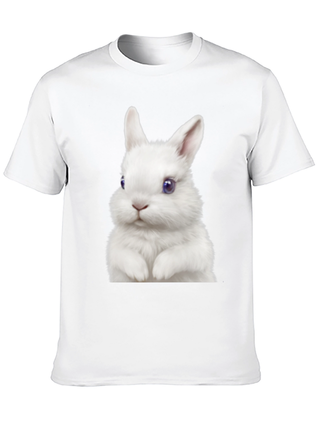Bunny Graphic Black T-Shirt