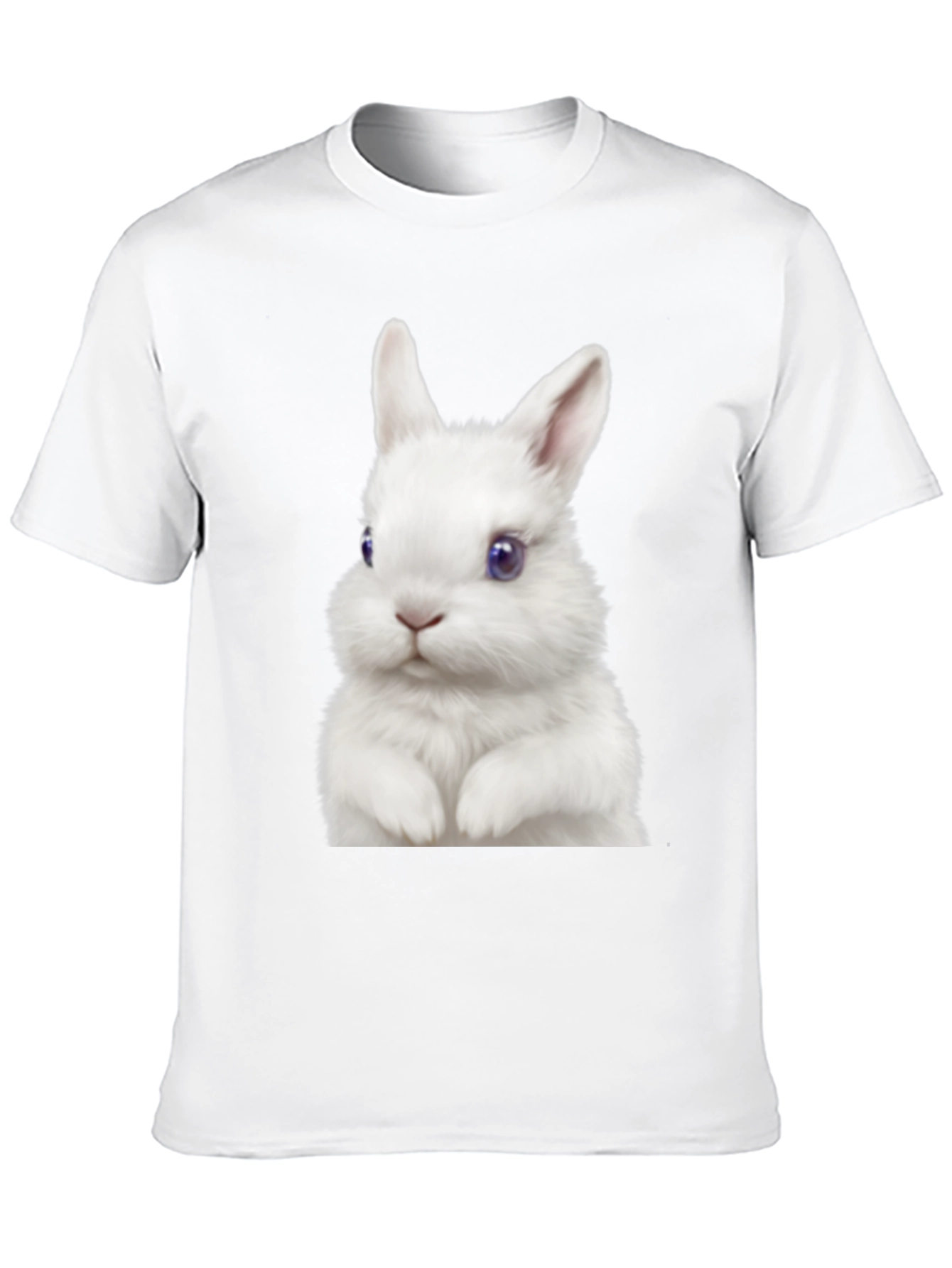 Bunny Graphic Black T-Shirt
