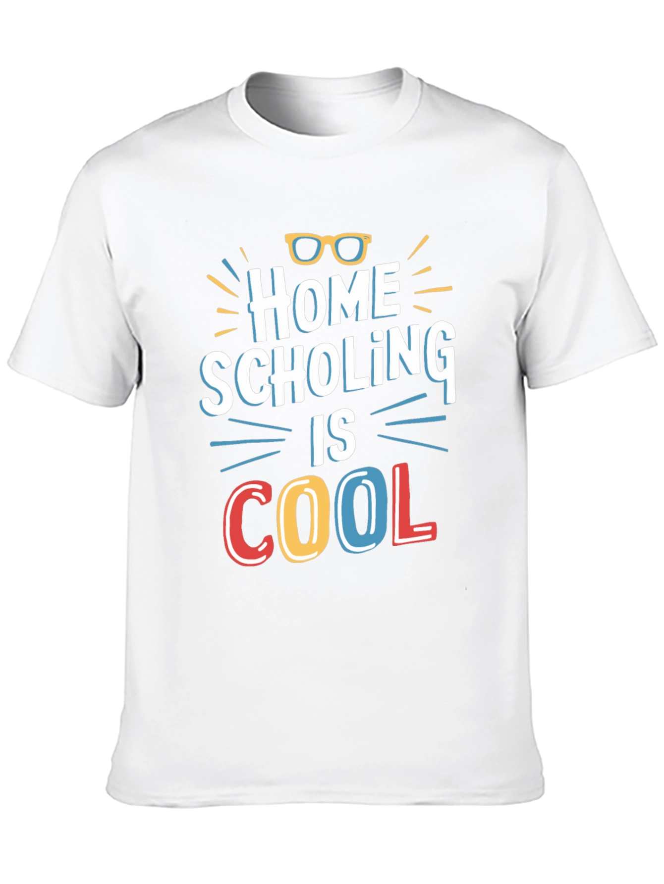 Home Schooling Is Cool Graphic Tee