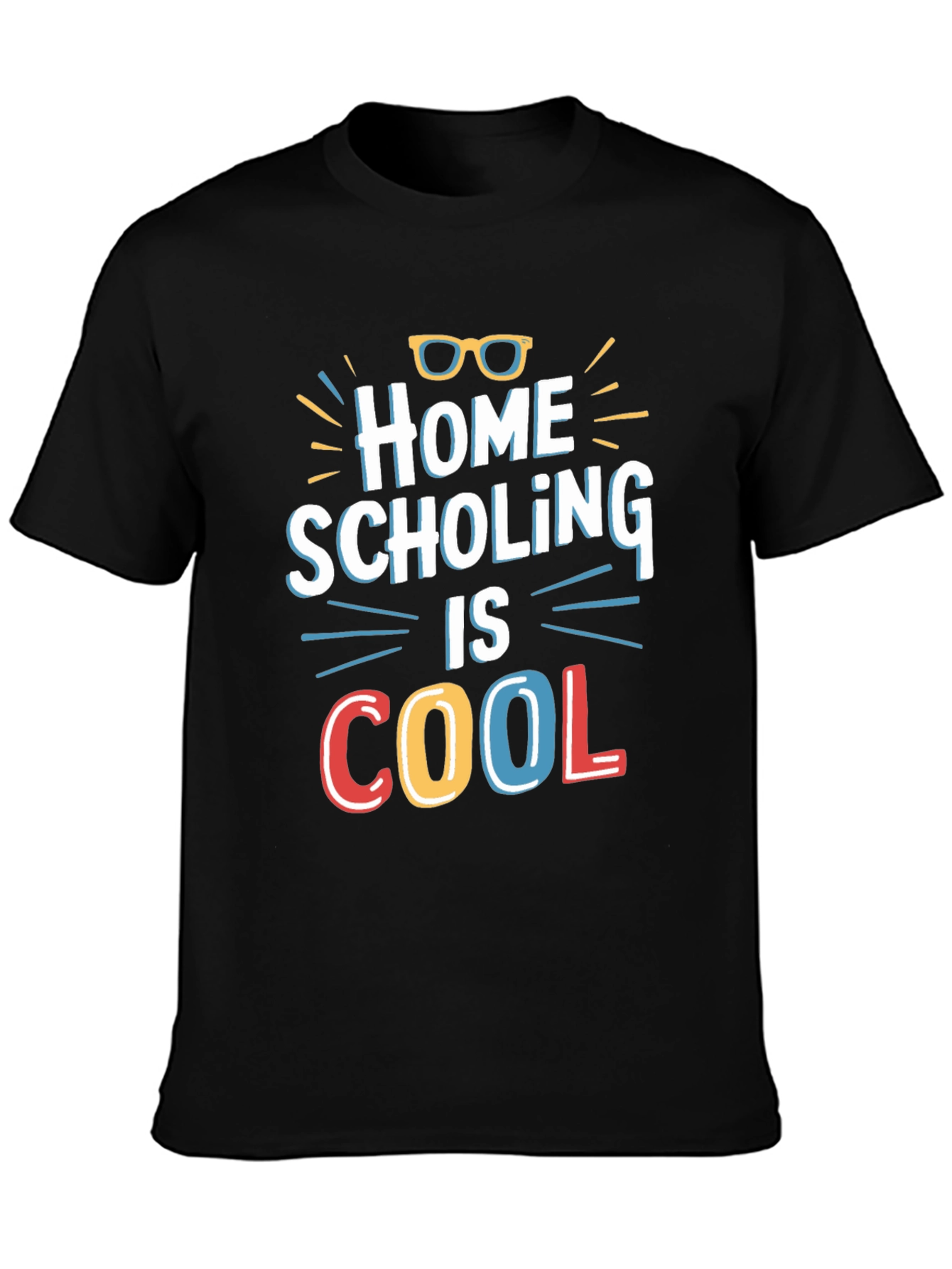 Home Schooling Is Cool Graphic Tee