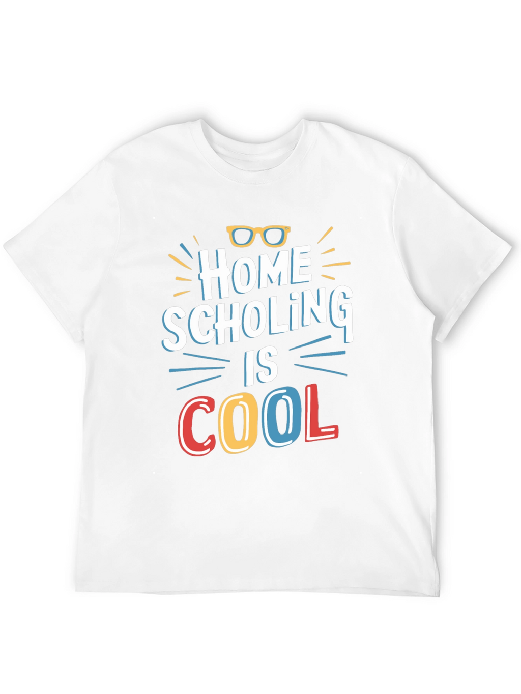 Home Schooling Is Cool Graphic Tee