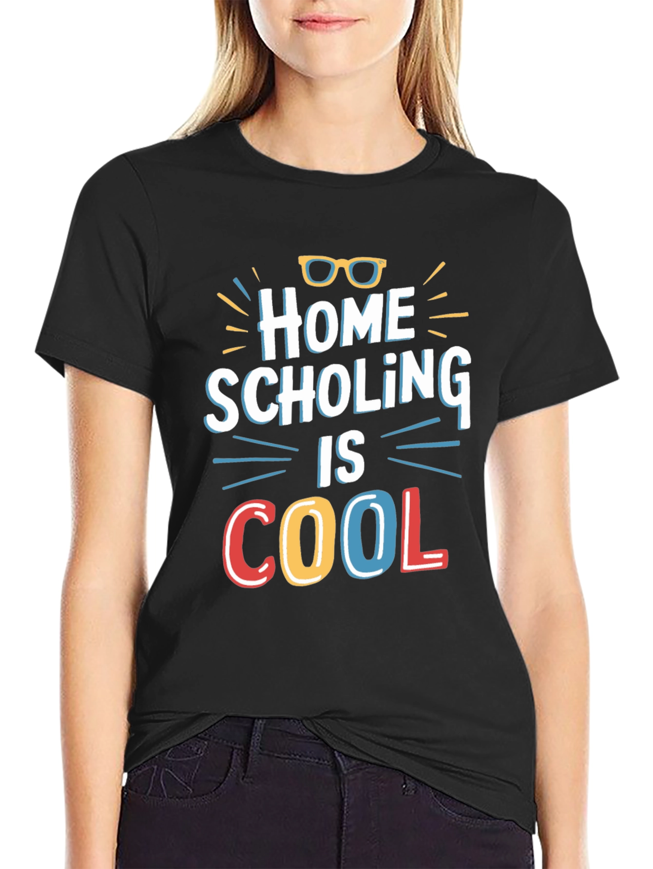 Home Schooling Is Cool Graphic Tee