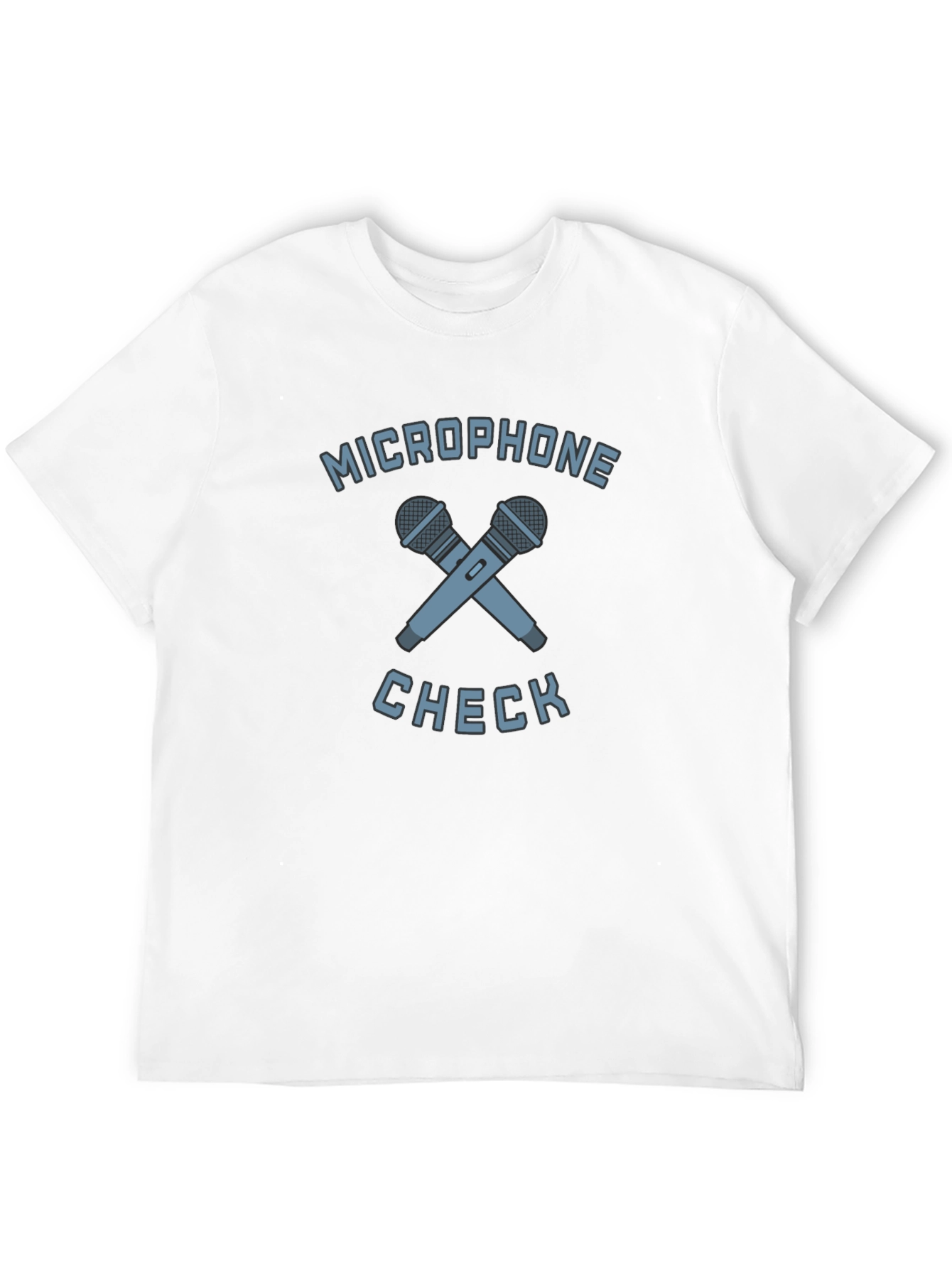 Microphone Check Graphic Tee
