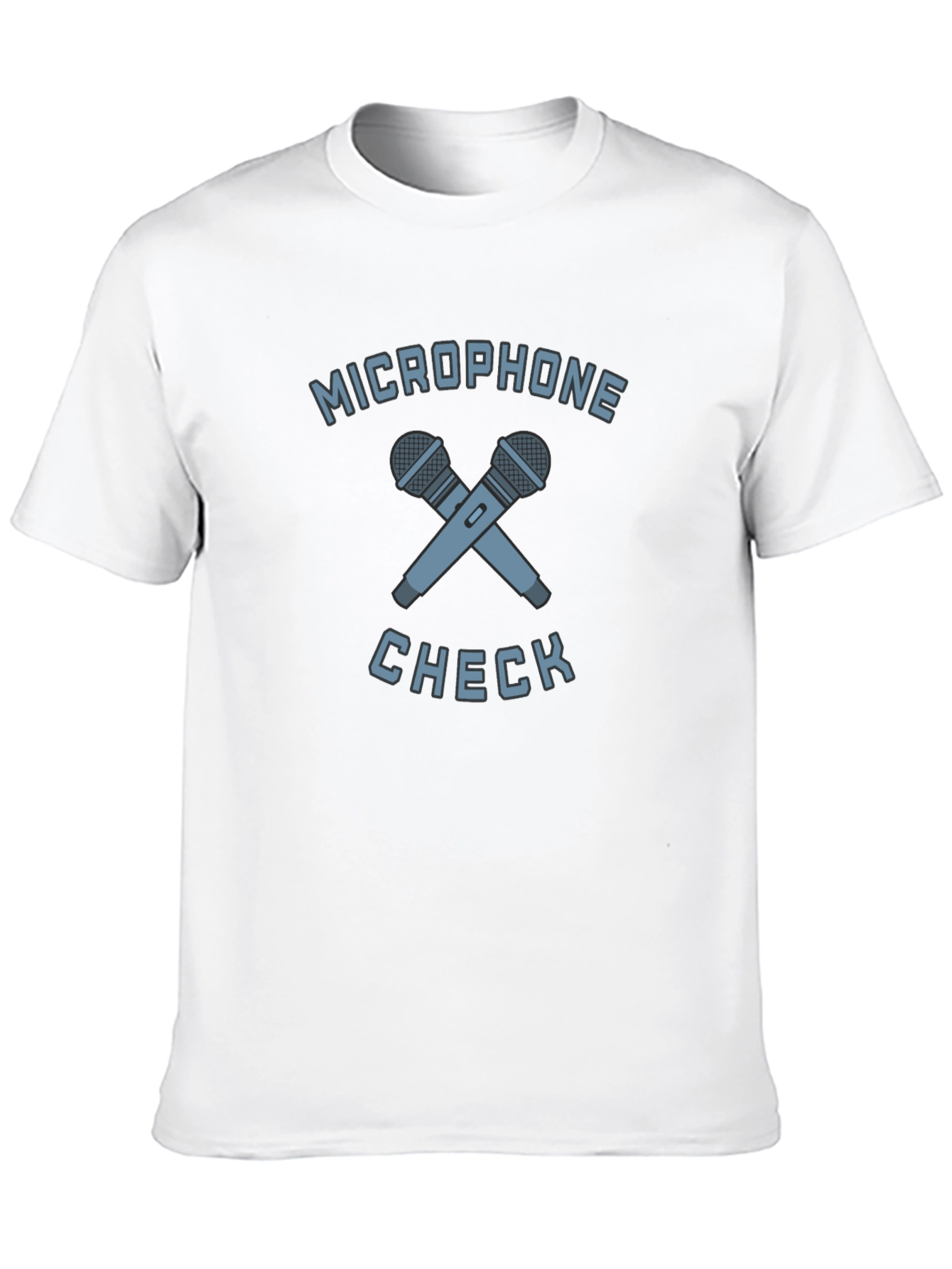 Microphone Check Graphic Tee