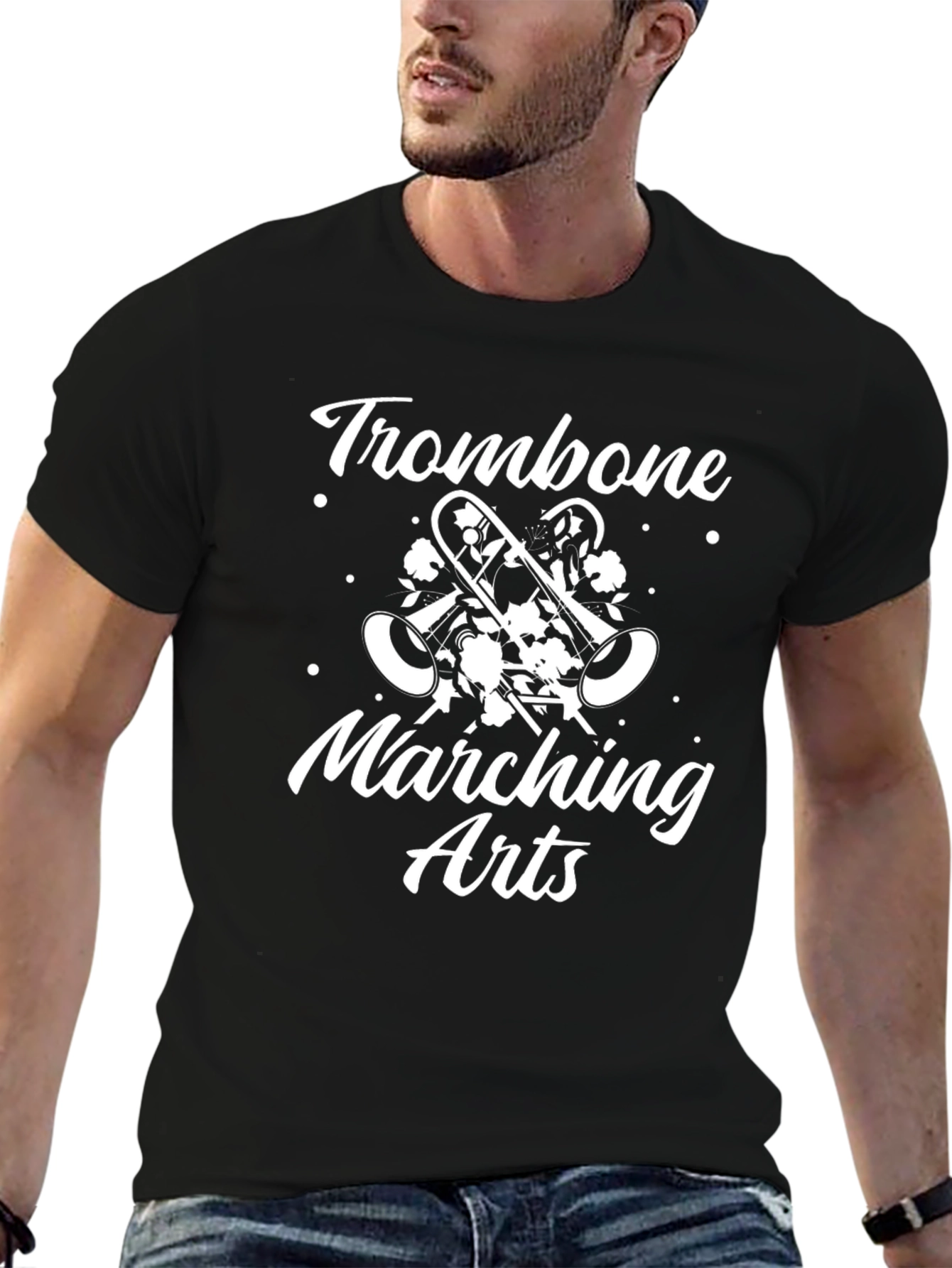 Trombone Marching Arts Graphic Tee