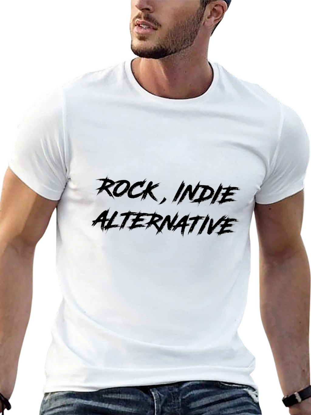 Rock Indie Alternative Black T-Shirt