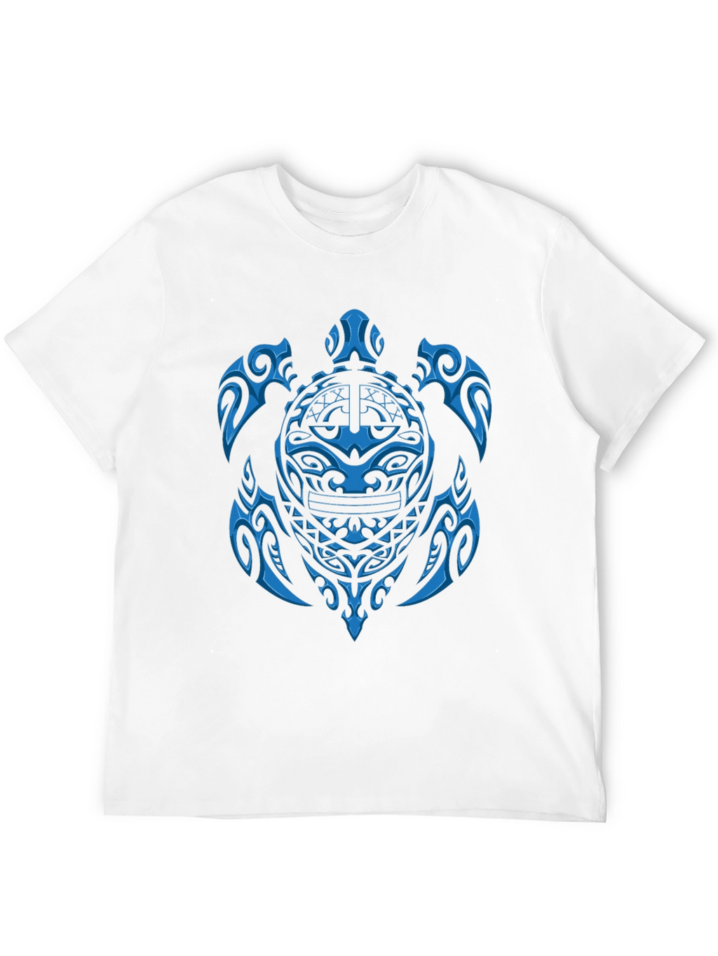 Tribal Turtle Graphic Tee - Black Casual Shirt
