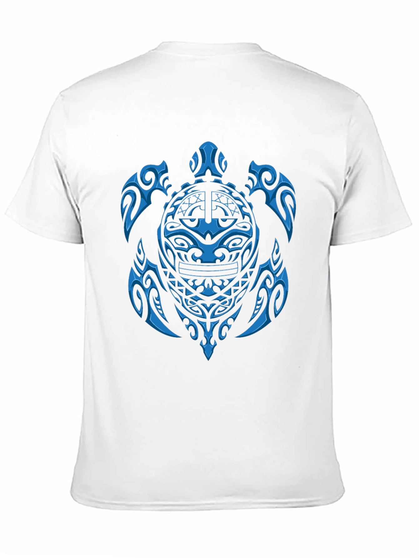 Tribal Turtle Graphic Tee - Black Casual Shirt