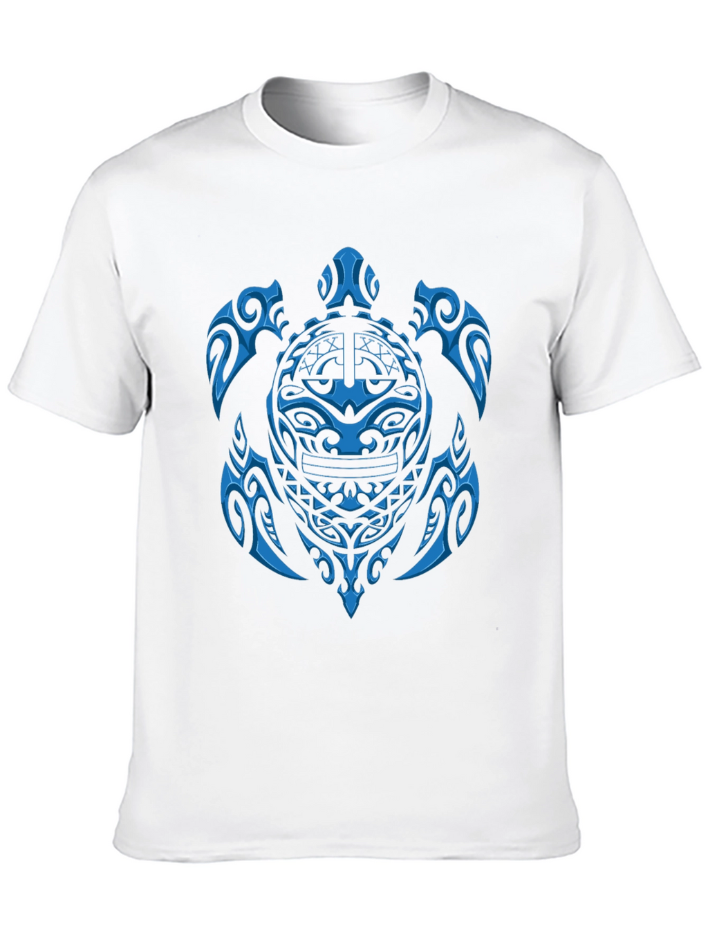 Tribal Turtle Graphic Tee - Black Casual Shirt