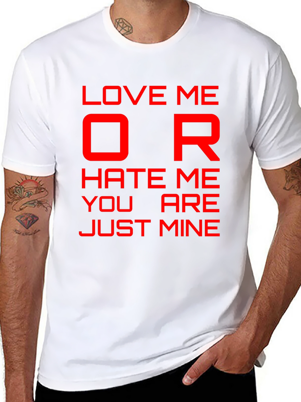 Love Me or Hate Me Graphic T-Shirt