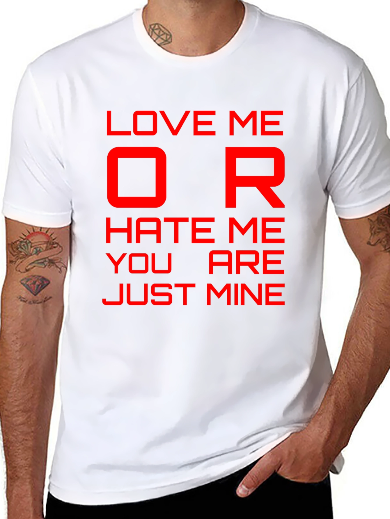 Love Me or Hate Me Graphic T-Shirt