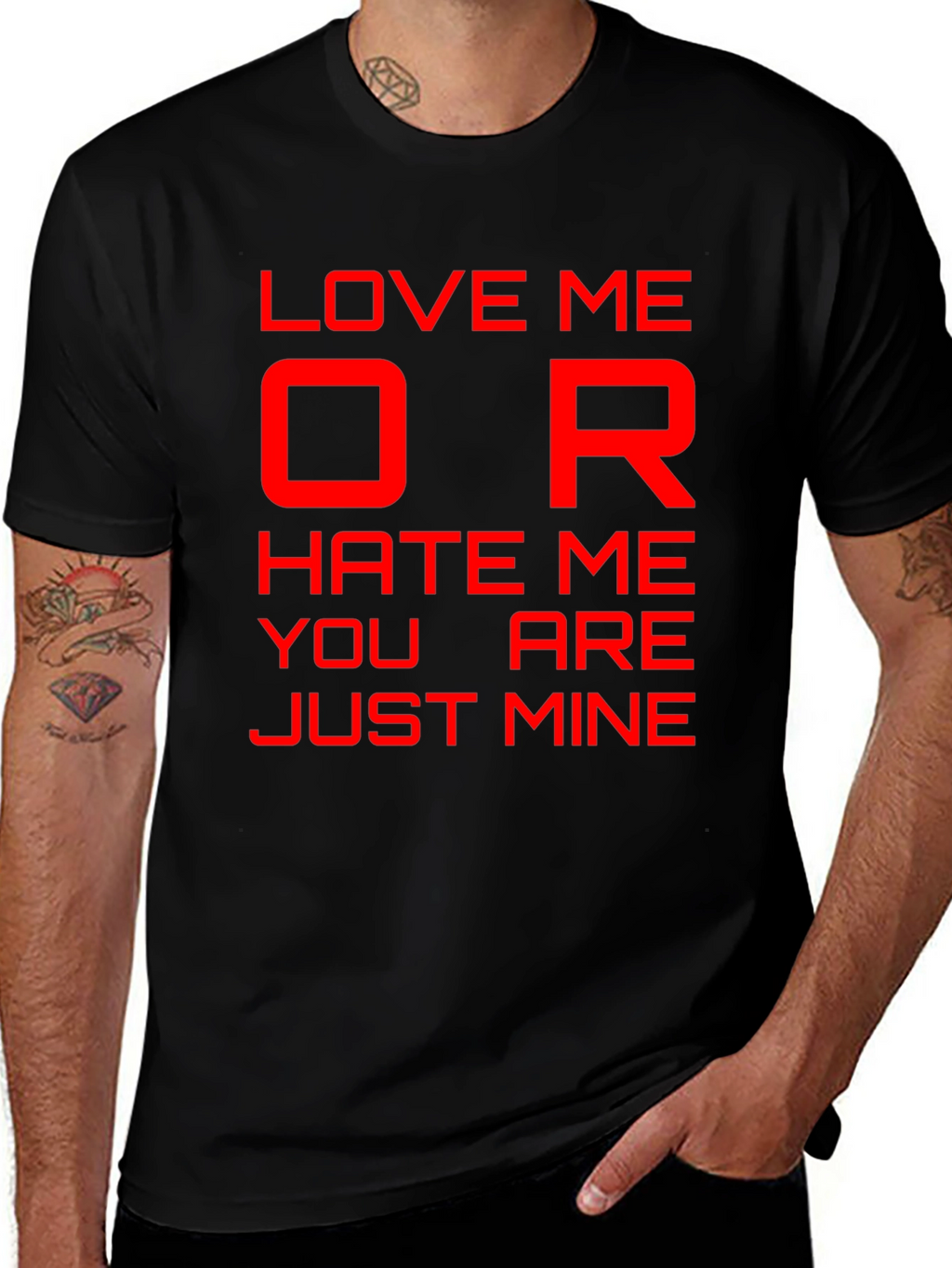Love Me or Hate Me Graphic T-Shirt