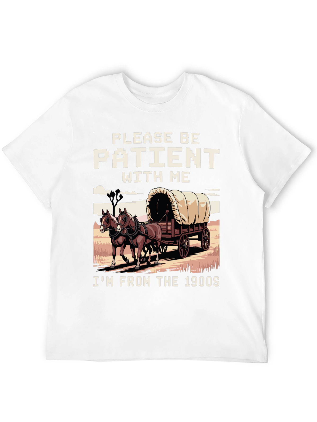 Patient with Me T-Shirt - 1900s Style