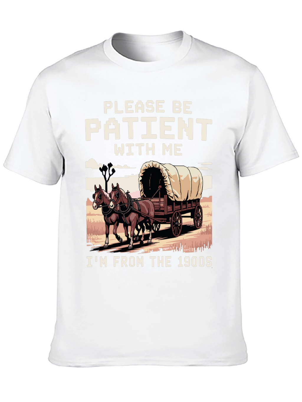 Patient with Me T-Shirt - 1900s Style