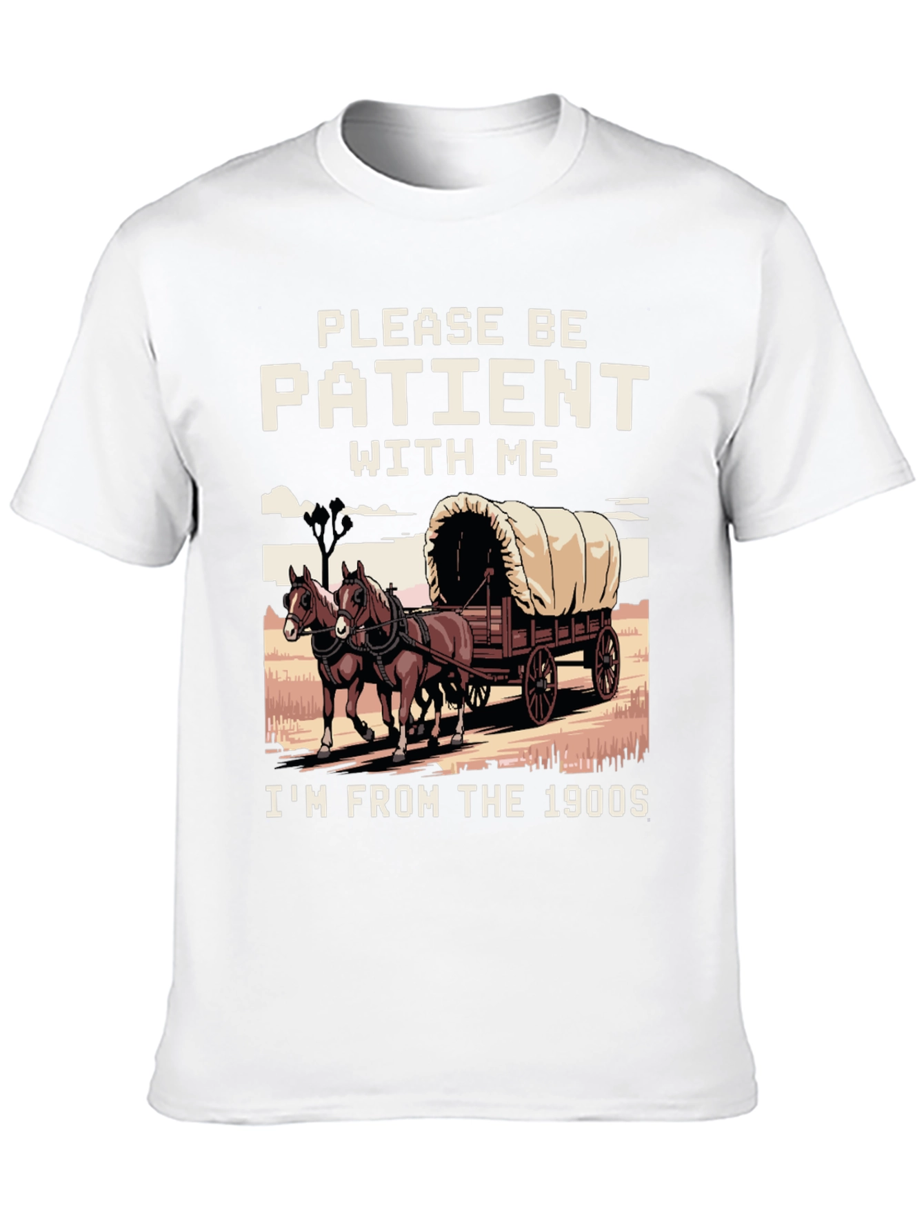 Patient with Me T-Shirt - 1900s Style