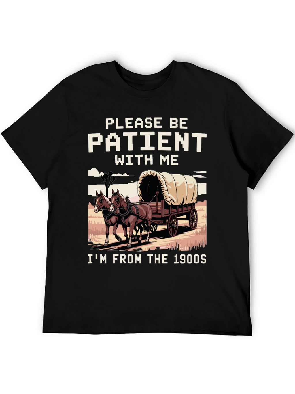 Patient with Me T-Shirt - 1900s Style