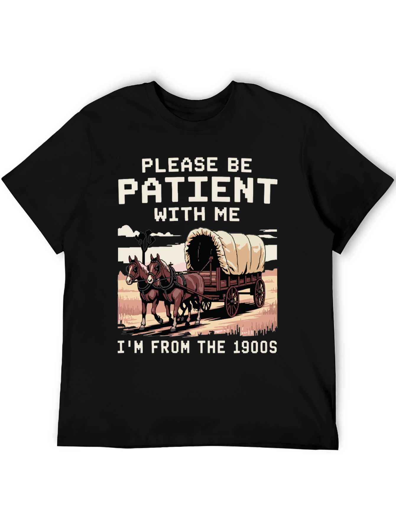 Patient with Me T-Shirt - 1900s Style