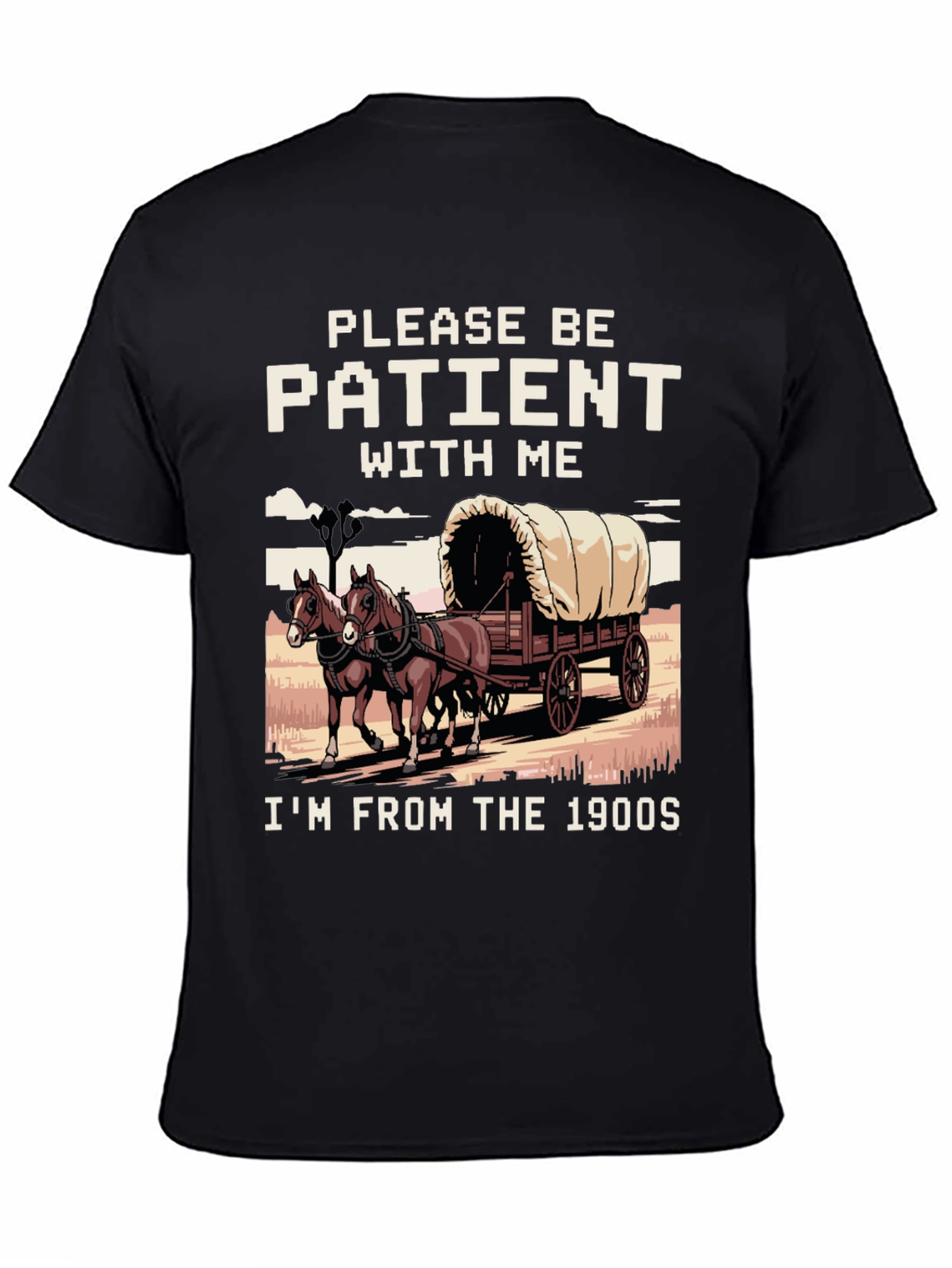 Patient with Me T-Shirt - 1900s Style