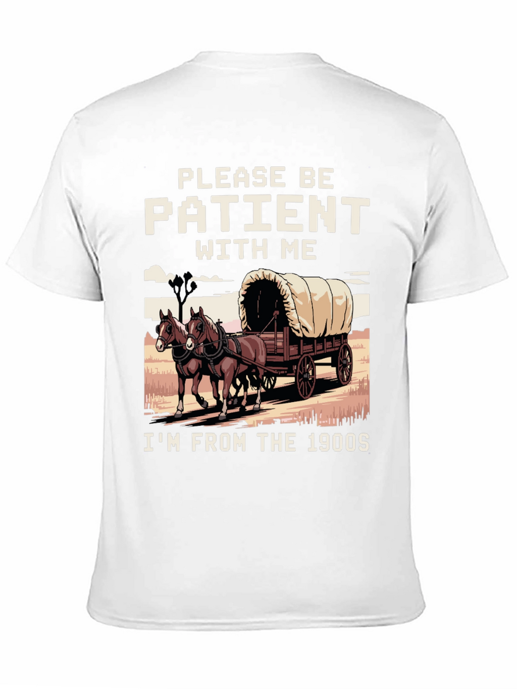 Patient with Me T-Shirt - 1900s Style