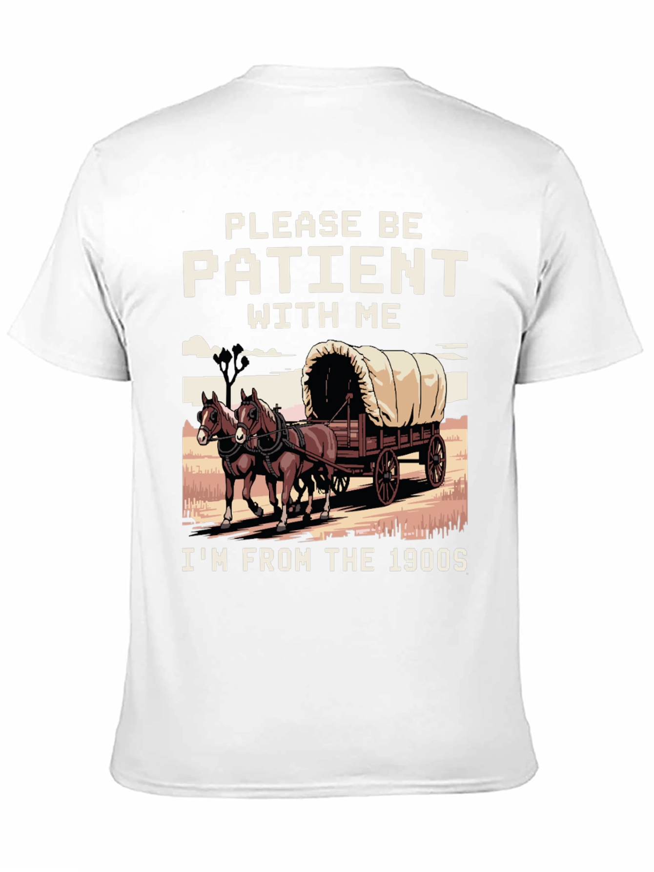 Patient with Me T-Shirt - 1900s Style