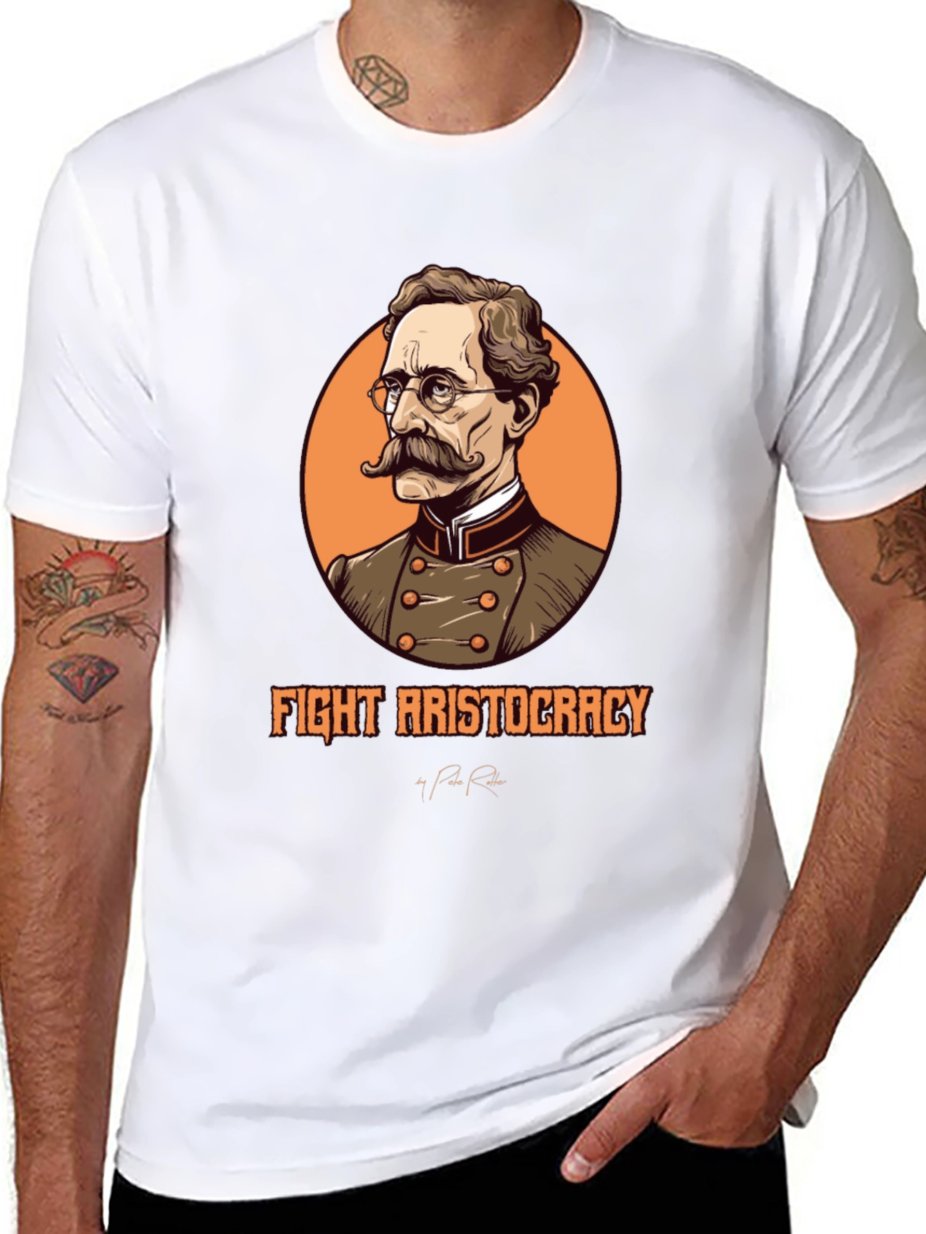 Fight Aristocracy Graphic Tee