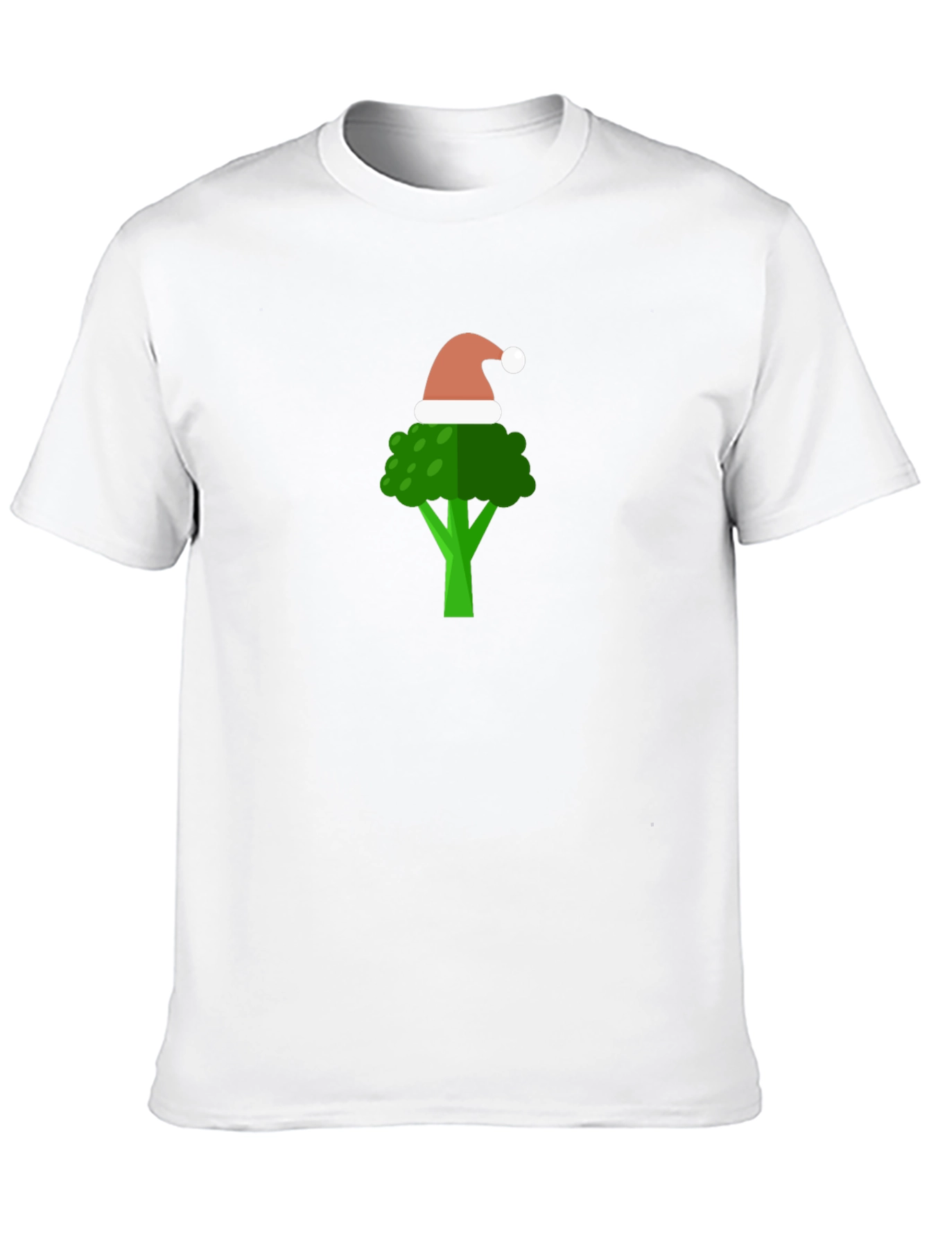Festive Broccoli T-Shirt - Holiday Humor Tee