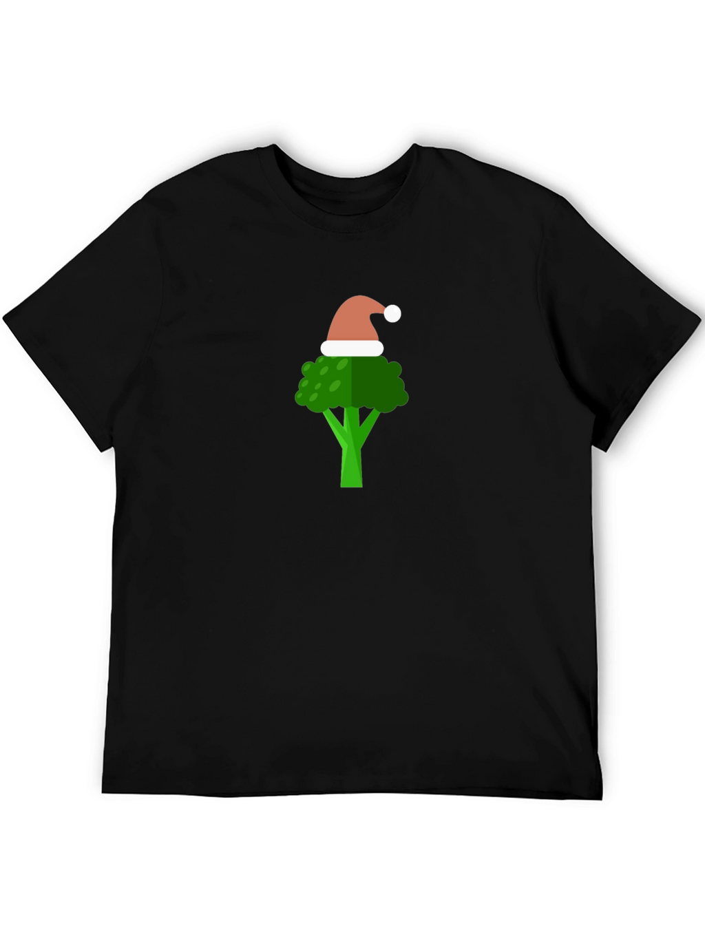 Festive Broccoli T-Shirt - Holiday Humor Tee