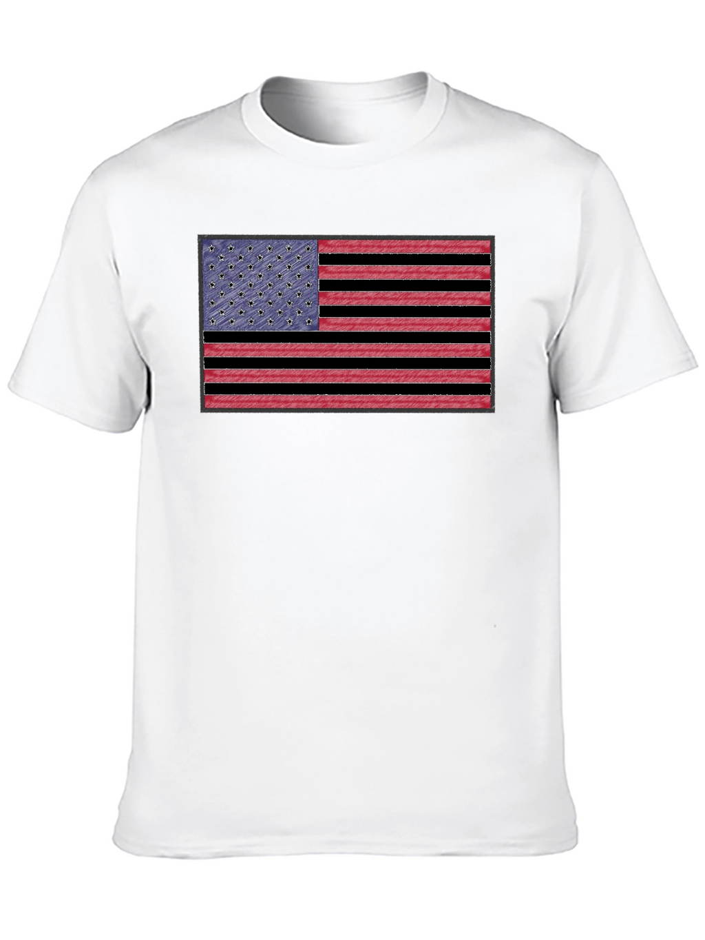 American Flag Graphic Tee - Patriotic Style