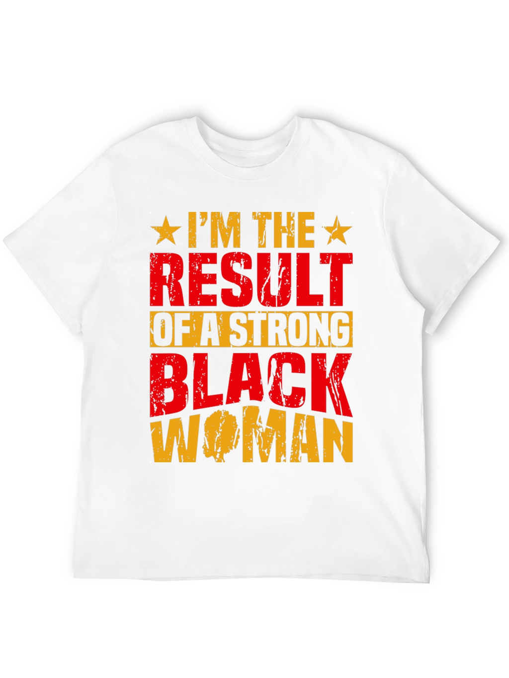Strong Black Woman Graphic Tee - Black
