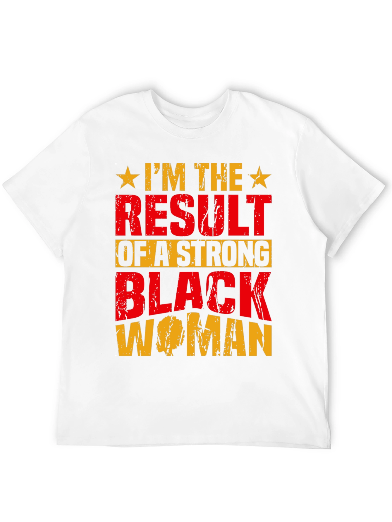 Strong Black Woman Graphic Tee - Black