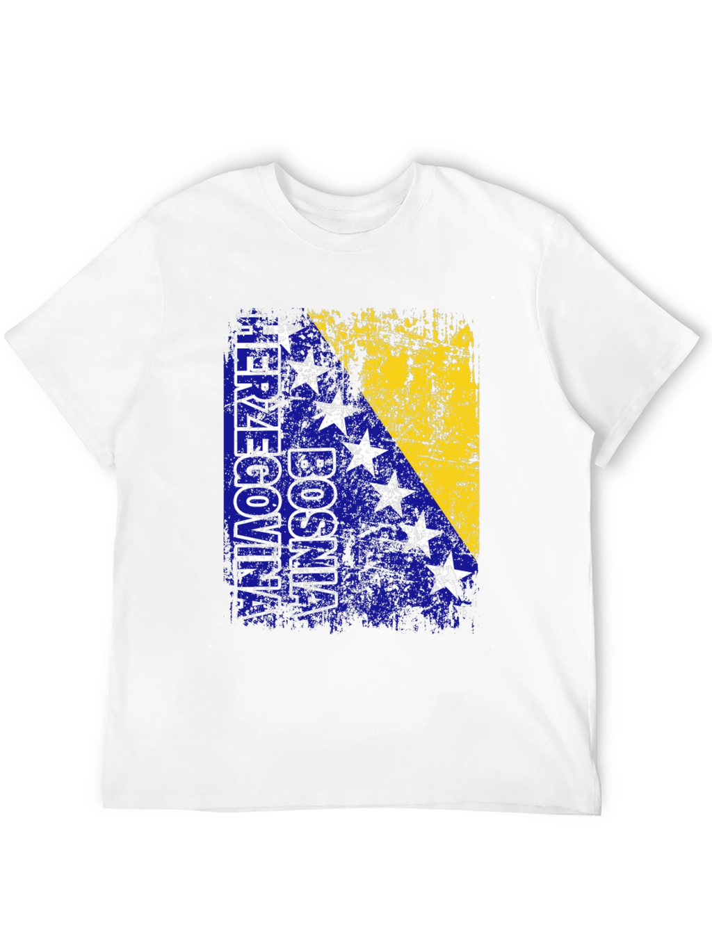 Bosnia Herzegovina Flag Graphic T-Shirt