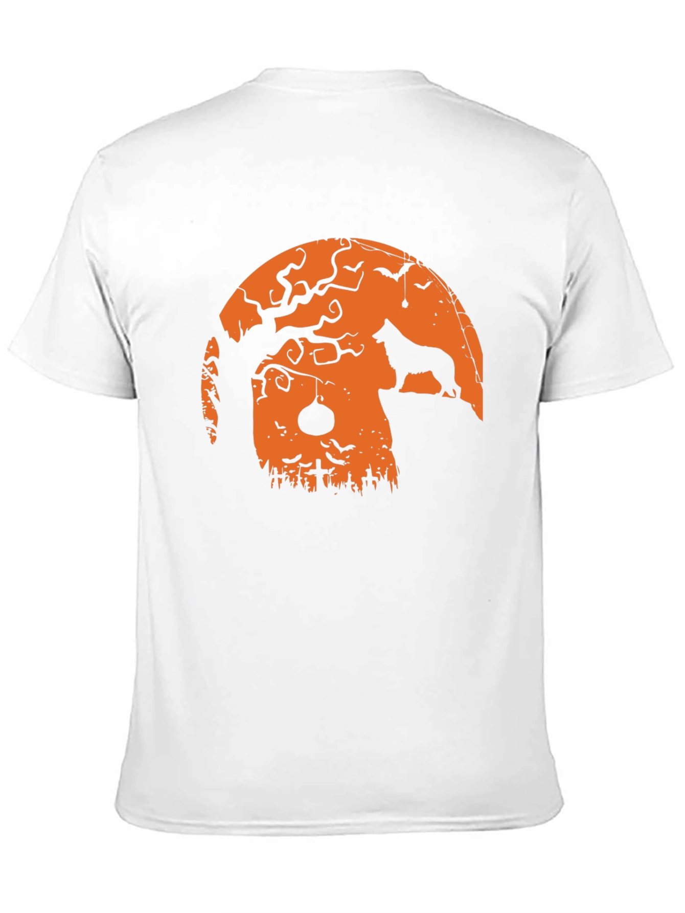 Halloween Dog Silhouette T-Shirt
