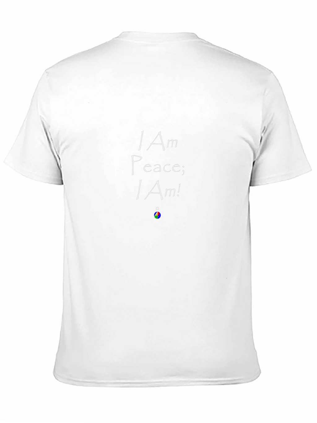 I Am Peace; I Am! Black Graphic Tee