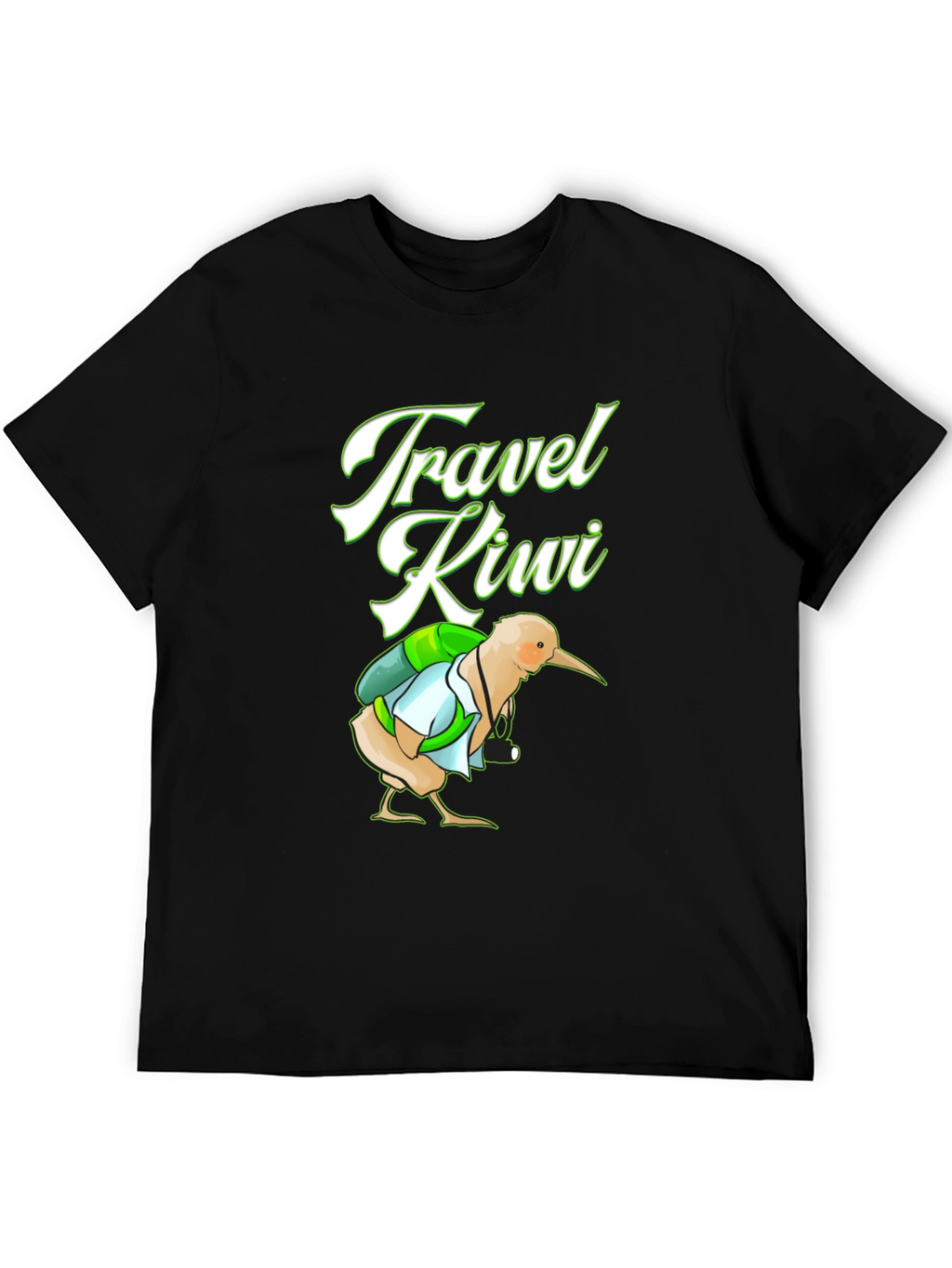 Travel Kiwi Graphic Tee - Adventure Awaits!