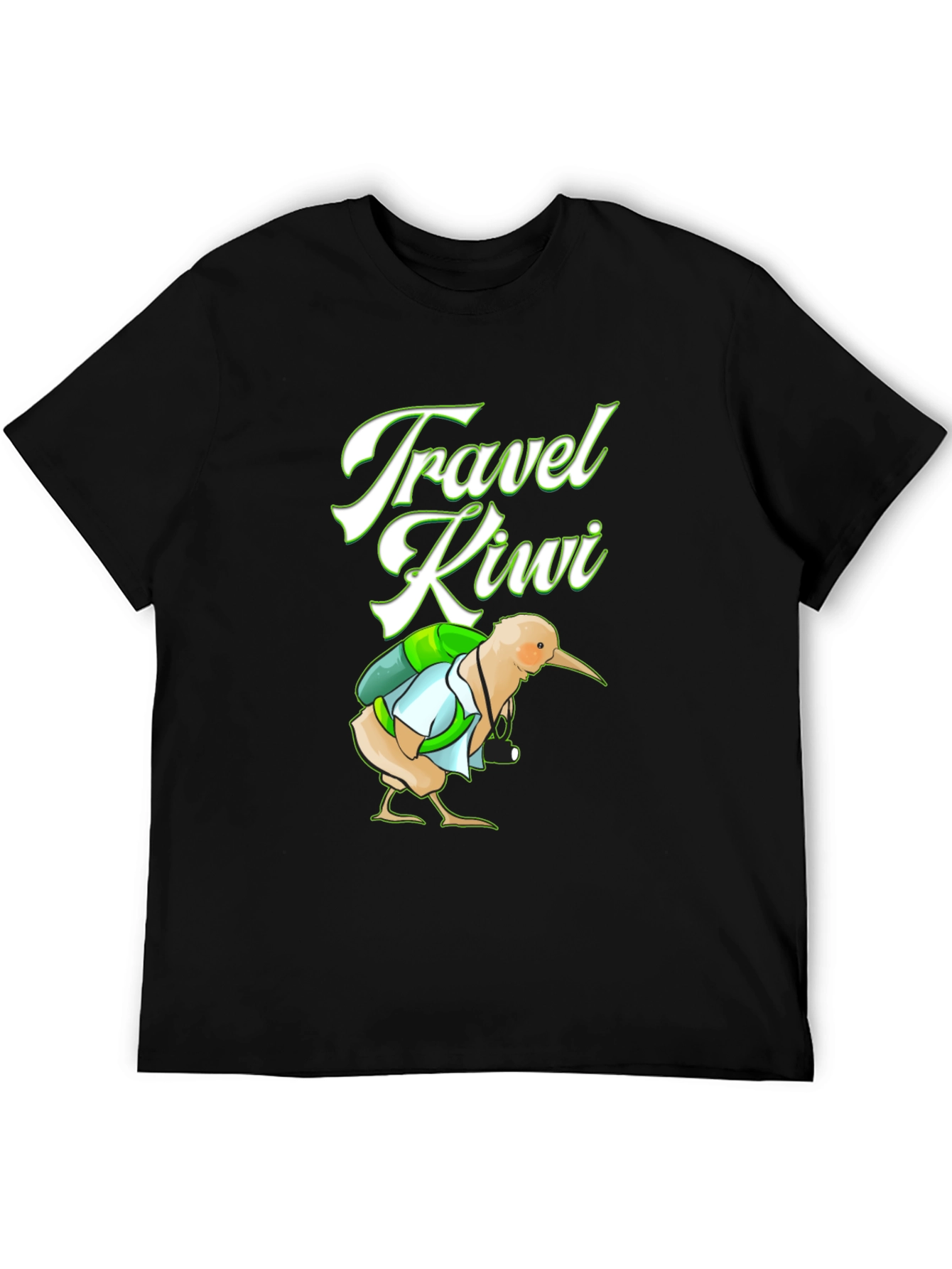 Travel Kiwi Graphic Tee - Adventure Awaits!