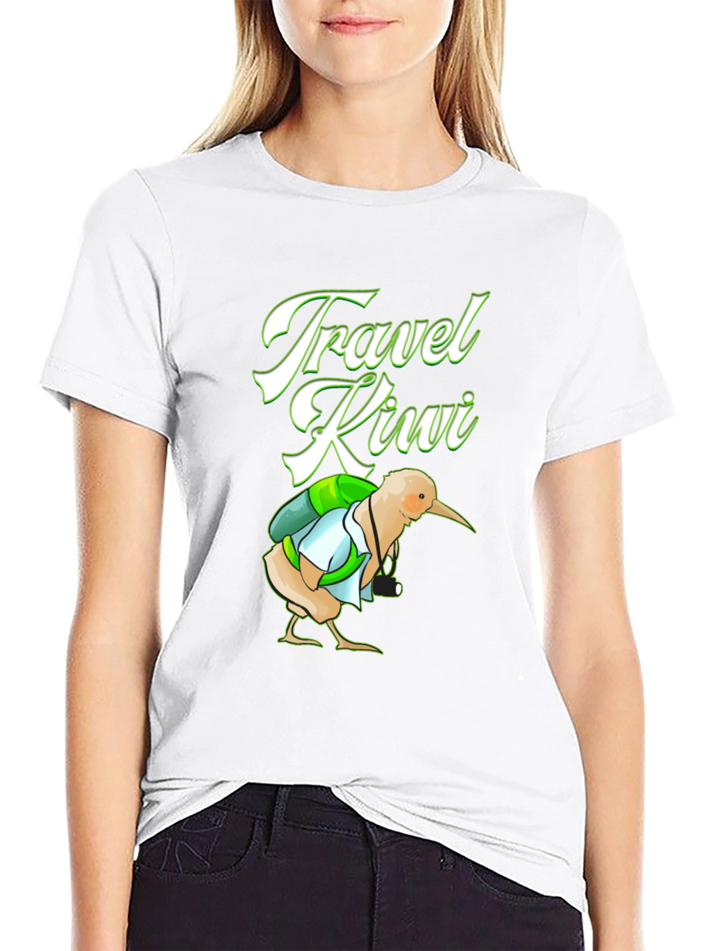 Travel Kiwi Graphic Tee - Adventure Awaits!
