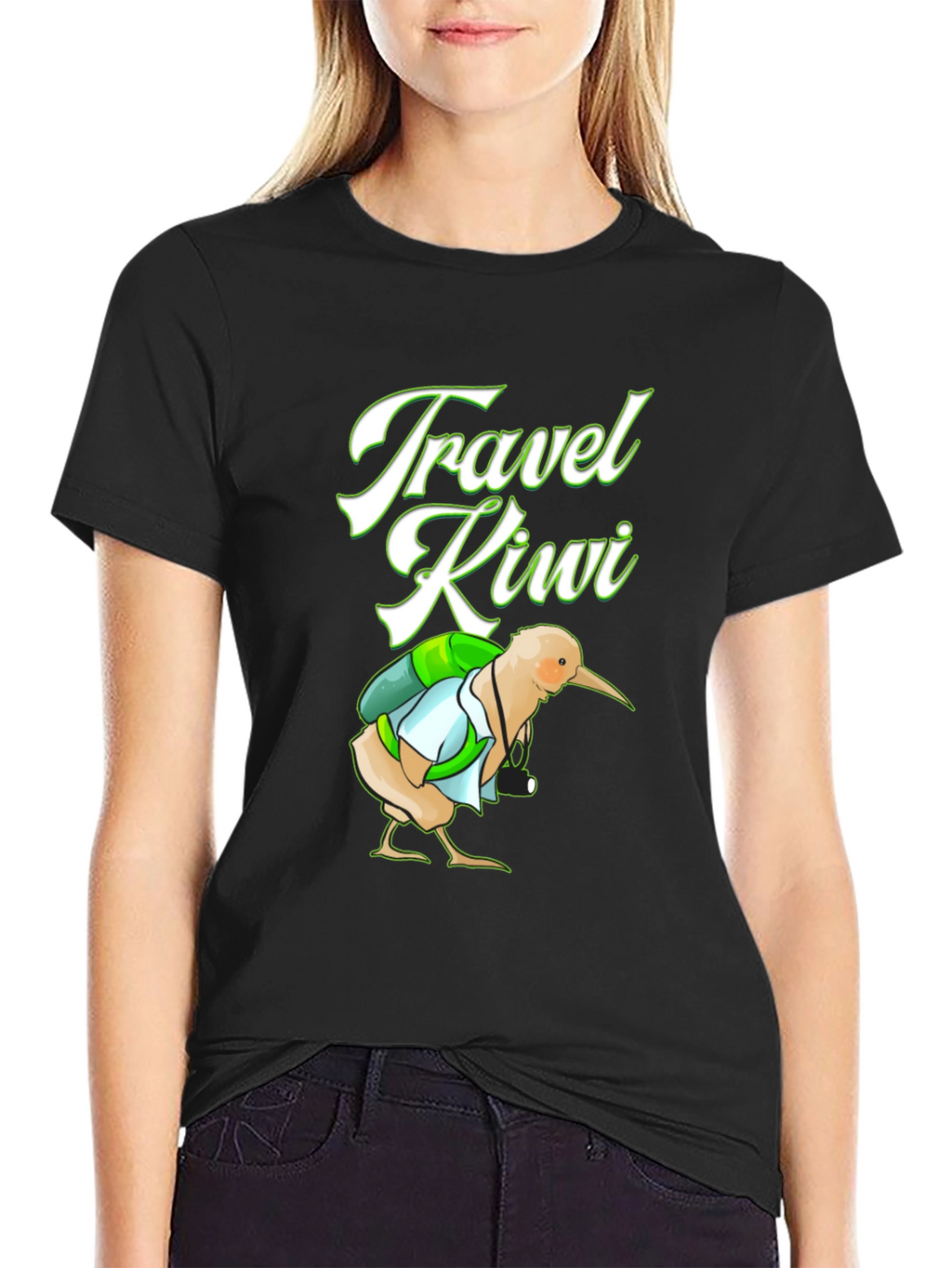 Travel Kiwi Graphic Tee - Adventure Awaits!