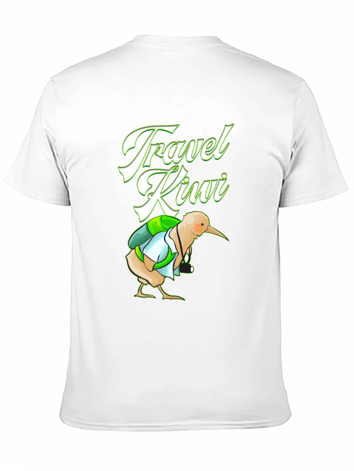 Travel Kiwi Graphic Tee - Adventure Awaits!