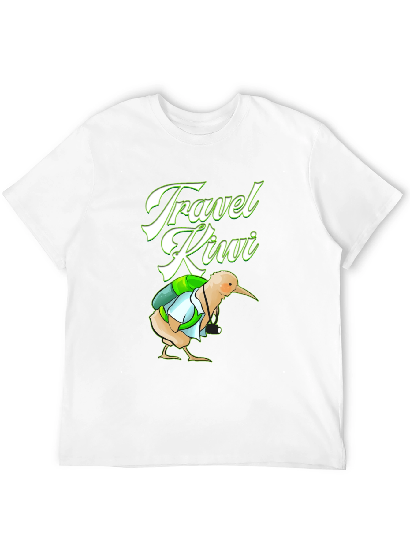 Travel Kiwi Graphic Tee - Adventure Awaits!