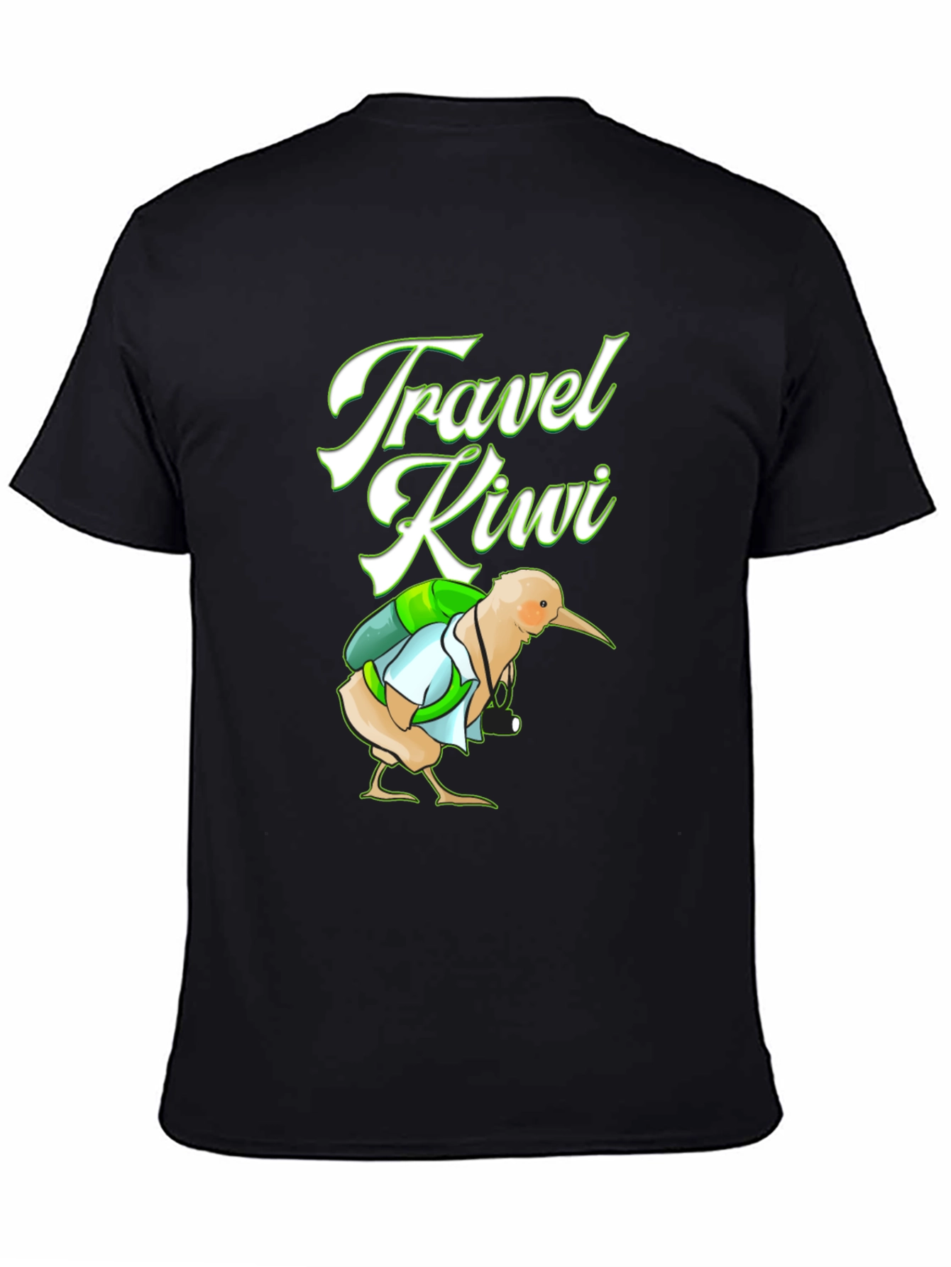 Travel Kiwi Graphic Tee - Adventure Awaits!