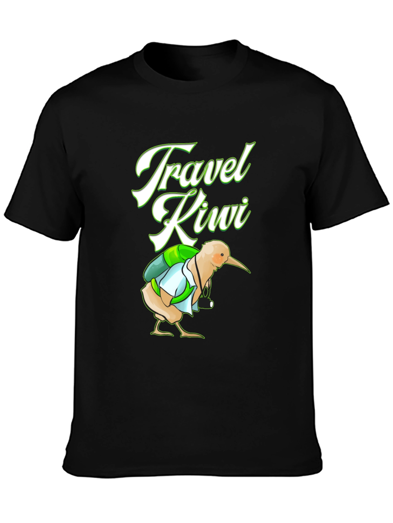 Travel Kiwi Graphic Tee - Adventure Awaits!