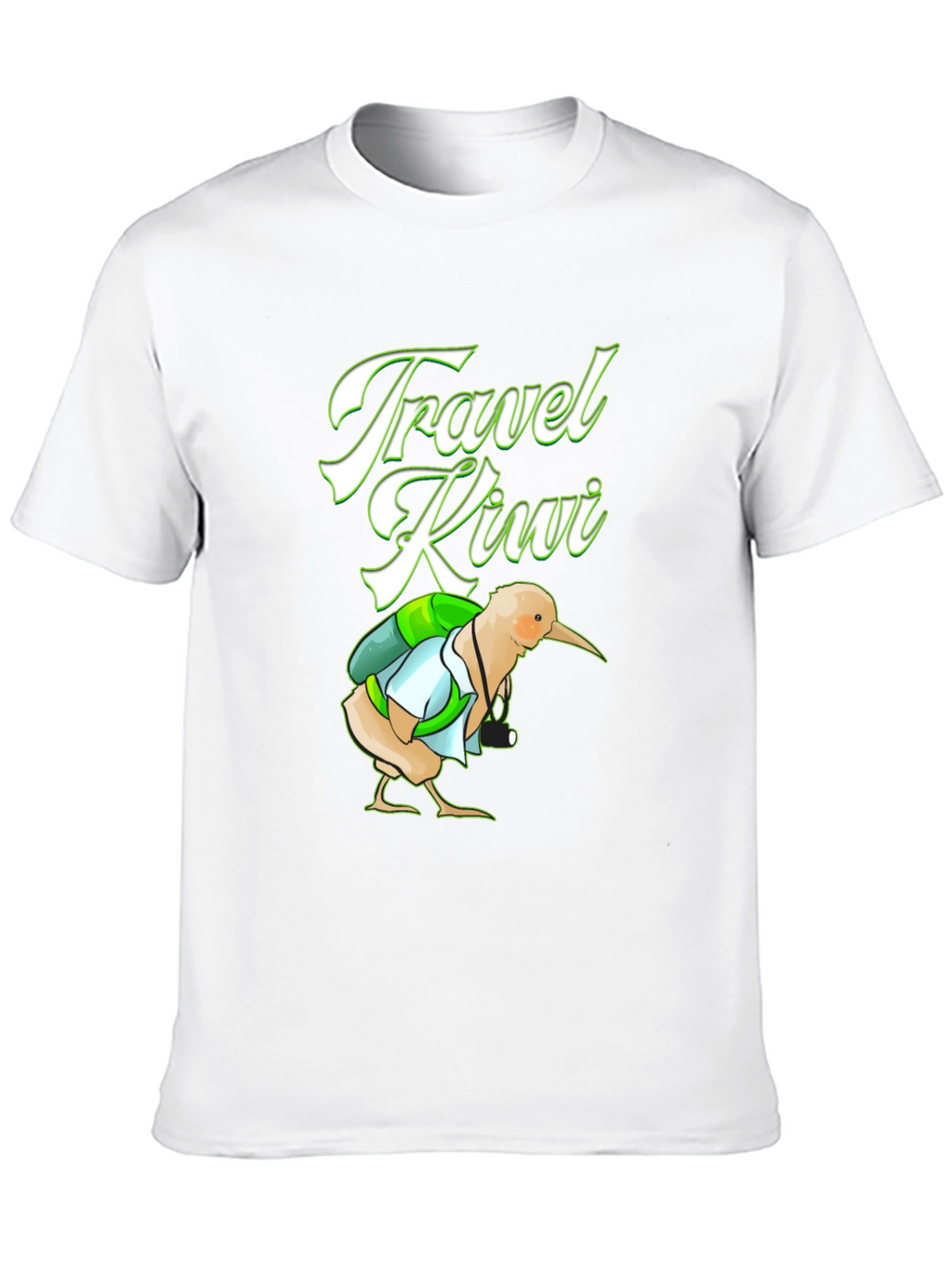 Travel Kiwi Graphic Tee - Adventure Awaits!