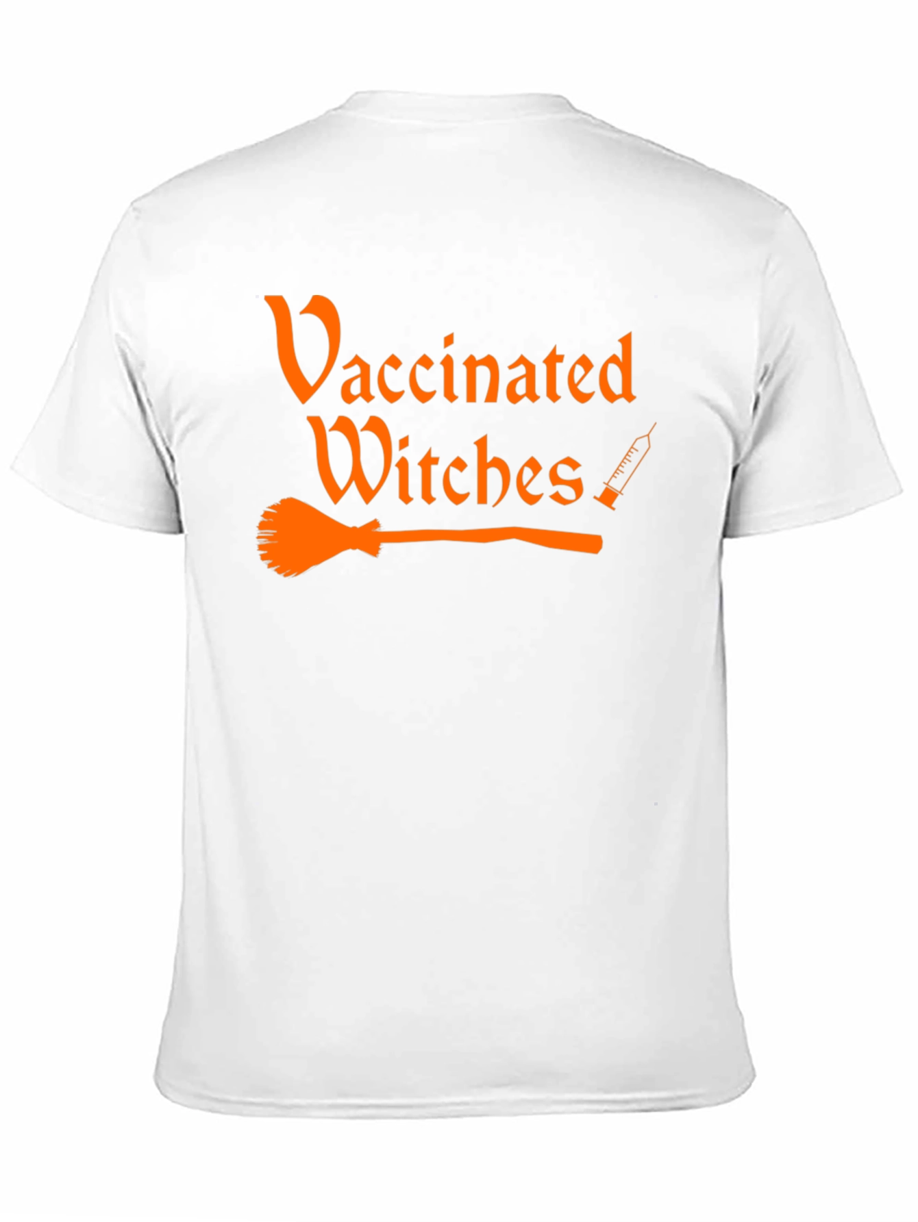 Vaccinated Witches Black Graphic T-Shirt