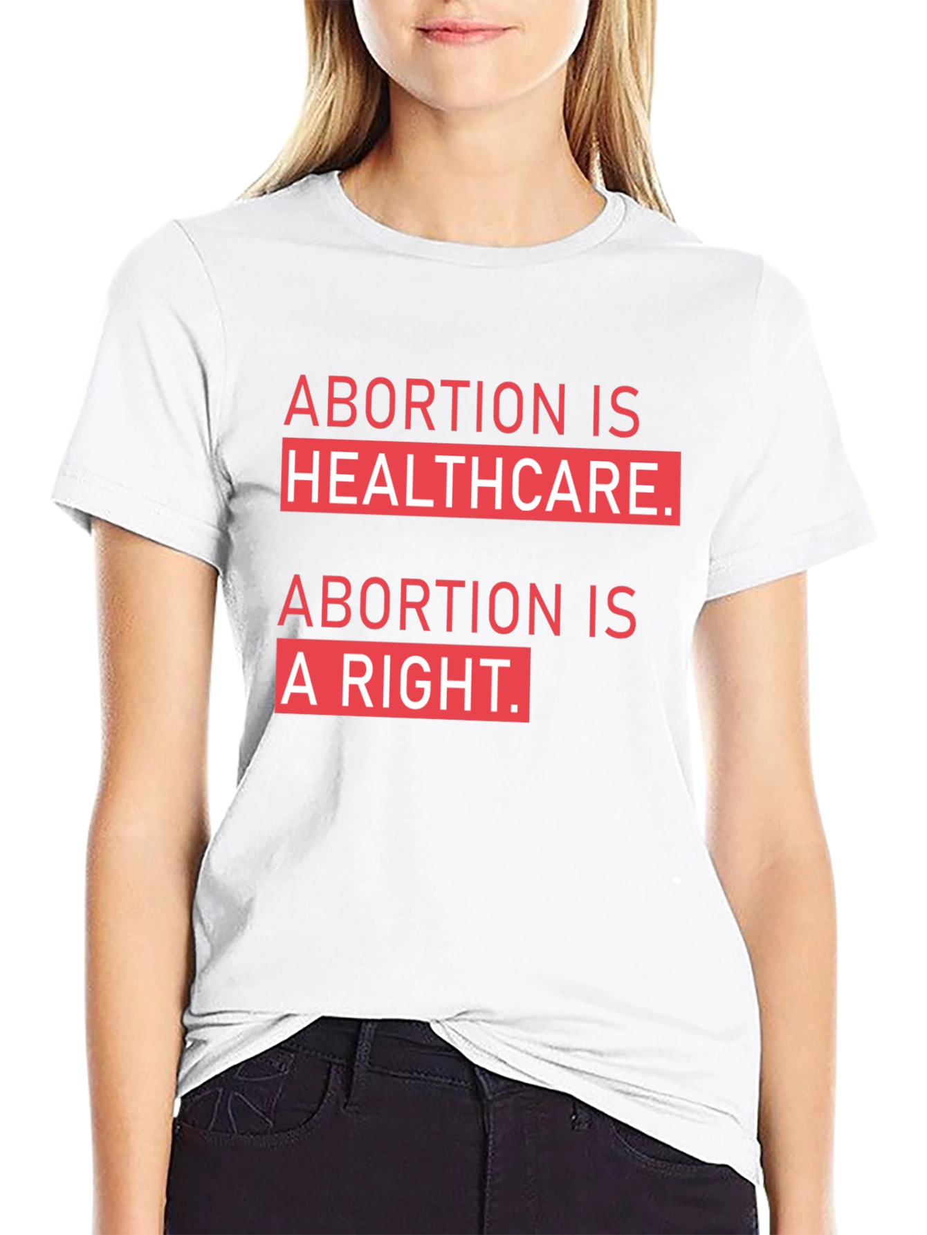 Abortion is Healthcare T-Shirt - Pro Choice Tee