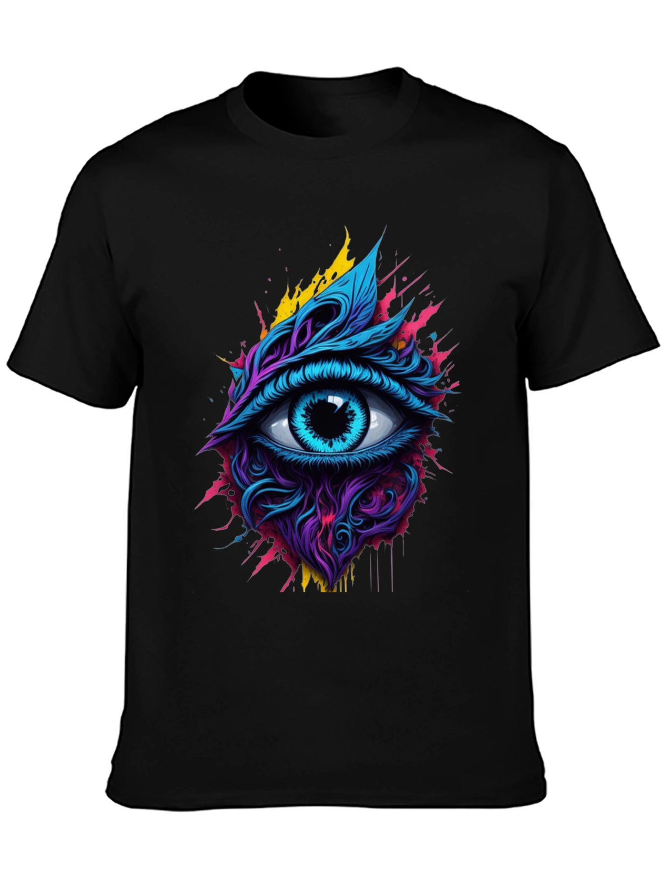 Mystic Eye Graphic Tee - Vivid Black Shirt